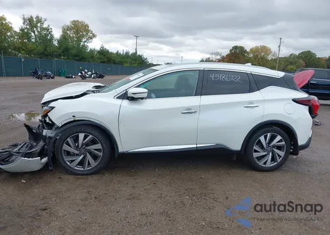 2020 Nissan Murano Sl Intelligent Awd из США, поврежденный, VIN 5N1AZ2CS1LN130357